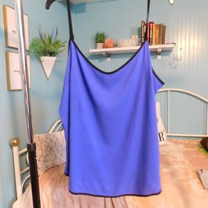 blue camisole